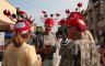 Invasion of the crab hats! 